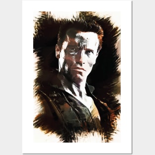 John Matrix - Arnold Schwarzenegger [COMMANDO] Posters and Art